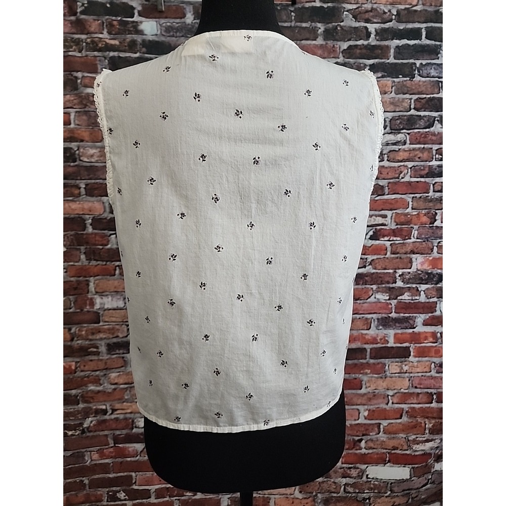 Levi's Womens Button Sleeveless Floral Top Sz S - Picture 8 of 14